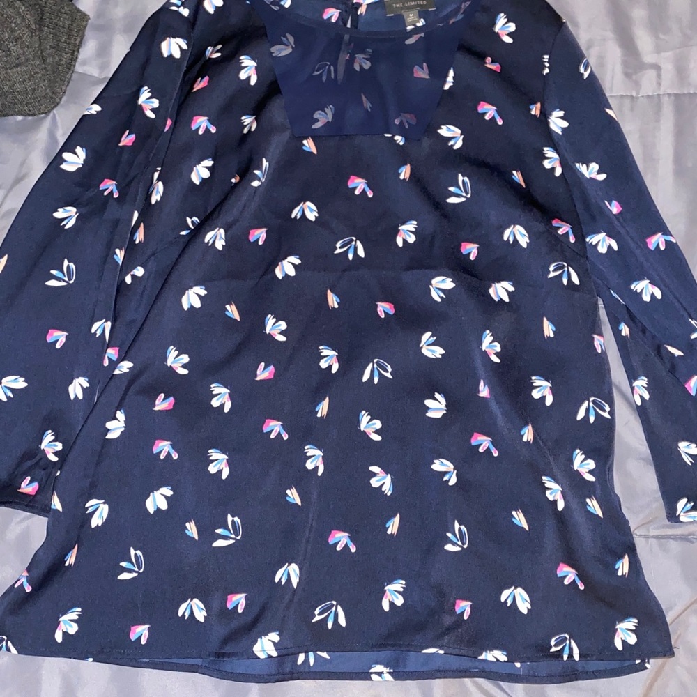 The Limited Black Long Sleeve Blouse